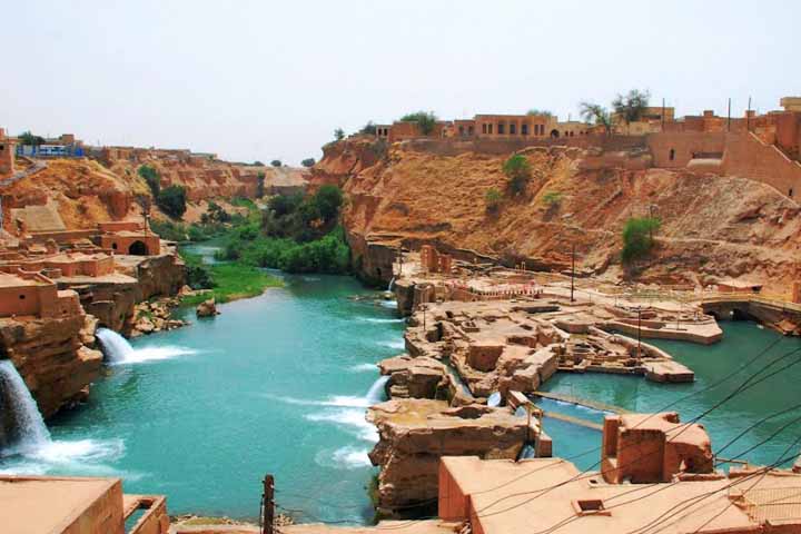 سازه‌های آبی شوشتر، یادگاری از ساسانیان. 